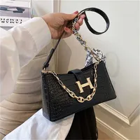 85% OFF Sale Up To Handbags Sale women's bags can be customized and mixed batches niche high-level sense simple Kangkang crocodile underarm