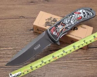 Whole Kershaw folding knife Browning Zero Tolerance camp pocket knife new 3D patterned handle titanium blade survival knife3220963