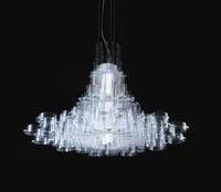 Modern LED Clear Acrylic Chandelier Pendant Lamp Ceiling Light Fixture New PA05096302561