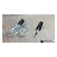 Botellas de embalaje DHS 100pcs x 12 ml/cc Bottación de uñas de polaco vacío con cepillo Cosmético Cosmético Drop entrega Oficina Escolar Dhzrq