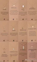 Dogeared Europe and America South Korea Elephant Unicorn Alloy Clavicle Chain Key Necklace Horse Pendant Female Jewelry Card7651414