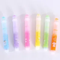 6Color/Set Creative Fluorescent Highlighter Hand Accout