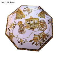 Sun Umbrella Beach Parasols Folding Automatic UV Sun Rain Women Ladies Umbrellas for Girls Gift Ideas UPF509927681