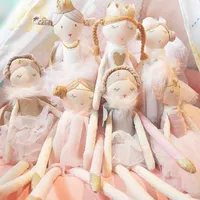 Juguetes de peluche electrónicos 50 cm de muñecas de hadas de piernas largas para niños de estilo nórdico suave muñeca para bebés decoración de dormitorios para dormir para niños regalos 230110