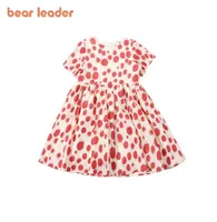 Bear Leader Kids Girls Casual Dresses Casual Abbinamento Abbinamento Abbinamento Fashion Polka Dot Vestidos Mother Daughter Princess Clothes 2