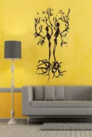 Two Dancing Tree Wallpaper Creative Wall Decal Living Room Decor Wallpapers1467673