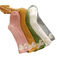 Kids Socks Girls Knit Knee High Baby Accessories Leg Warmers Children Clothes Cotton Spring Autumn Boys Long Wear E23766