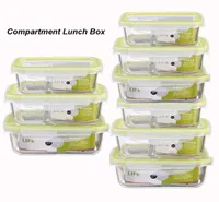 Caja de almuerzo de copa de alimentos de alta calidad BPA Preparación de contenedores de almacenamiento de alimentos con 2 calefacción de microondas para niños T2 para niños T2