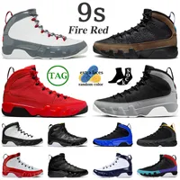 Jumpman 9 Retro 9s Men Basketball Scarpe da basket Fire Red Olive Concord Cile Red Particle Grey University Gold Racer Gold Blue Citrus Mens Trainer Sports Sneakers Sports