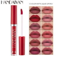 Handaiyan Makeup 12 PCS Liquid Lipstick Frog Frog Matte Cup l￨vre LIP GLOSS GLAZEVALENTIN'S DAY
