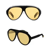 نظارة شمسية كبيرة الحجم الكلاسيكية العلامة التجارية 0479 نظارات الموضة مصممة في الهواء الطلق نظارة شمسية للرجال والنساء نوباو العينين
