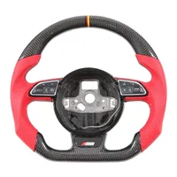 Customized Real Carbon Fiber Racing Wheel for Audi RS3 RS4 Steering Wheel
