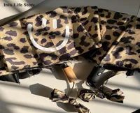 Leopard UV Folding Umbrella Women Ladies Vintage for Girls Parasols Smile Face Gift Idea UPF504827407