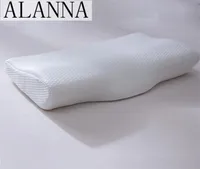 Alanna02 Memory Foam Bedding Pillow Neck Ceak Protection Maternidad en forma de rebote para dormir ortopédico S 5030cm 2202149395566