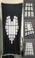 Blankets Sublimation Tapestries Thermal Fleece Blanket Heat Print Fabric Mat DIY Blank Carpet 9 15 20 Grid Plaid 125x150cm C0614X28466119