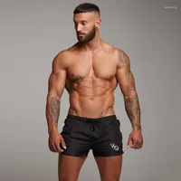 Rennen shorts heren gym fitness man bodybuilding run jogging workout training mannelijk 2023 zomer coole zwarte korte joggingbroek