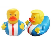 Party Favor Creative Pvc Trump Duck Bath Floating Water Toy Supplies Funny Toys Gift Drop Delivery Home Garden Festive Event Dhz9I