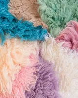 60cm Australia Pure Wool Mats Baby Pography Blanket Background Flokati Props for borns Po Shoot Fotografia Accessories 2204234923197