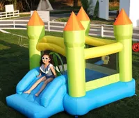 Bounce House Castle Baby Inflatable Bouncy House Inflatable Outdoor Toys For Kids Children Gift With Blower free ship to your door