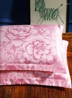 Pillow Case Classic China Jacquard Satin Tuch Blumenmuster gedruckt 48x74cm Rechteck Kissenbezug Home Decorative Hochzeits Cover4803523