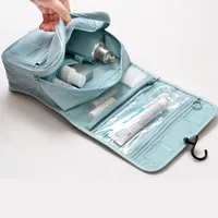 Multi-function suspension waterproof cosmetic bag ladies' portable travel bag255p