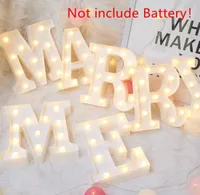 Novelty Items 1PCS 3D LED Night Lamp 26 Letters Decorative Lights Wall Hanging For Wedding Party Birthday Christmas Home Decoratio6149978
