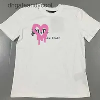 Mens T-shirts Designer Tshirt Pallers Palms Shir S Spray Love Entendre Prin Shor-Sheeved Angels Women Graphic Ees 6y1