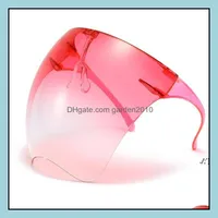 Party Masks Mens Womens Fashion Gerpes de protection Lunettes Lunettes anti-￩tapes de s￩curit￩ Lunettes de soleil en verre de verre Paf11801 Drop del Otg7e