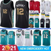 Ja 12 Morant Men Basketball Jerseys Zion 1 Williamson Lonzo 2 Ball S-XXL College Jersey 2021 Наружная одежда. Высококачественная Camisetas de