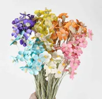 10 Pcs Multicolor Artificial Small Daisy Bouquet Wedding Home Room Decorations Shooting Props Materials Permanent Dried Flower T221323654