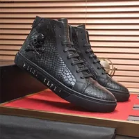 Fashion man Casual schoenen Luxe designer Sneaker echt lederen mesh Pointed Toe Race Runner Shoes Outdoors Trainers MKJK984