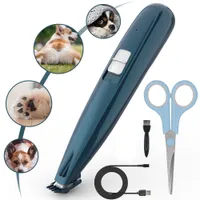 Hundskötselklippare trådlös katt och små klipper Lågbrus elektriska husdjurstrimmer för att klippa håret runt tassar 230113