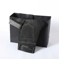 Дизайнерские мужские джинсы звезда высокие эластики расстроенные разорванные слабые мотоциклетные байкеры для мужчин для моды черные брюки № 01#01