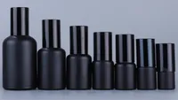 Lege zwarte glazen spuitpomp fles e vloeistof navulbare fijne mist verstuiver cosmetische container 5 ml100 ml5859752