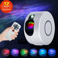 Projector Lamps Star Projector Light Colorful Nebula Cloud Night Light Dynamic Galaxy Star Night Light for Bedroom Games Room Party 230113