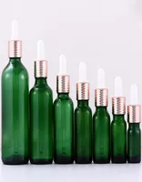Grön e flytande juice tomma flaskor Pure glas droppförpackning förvaring 10 ml 15 ml 20 ml 30 ml 50 ml 100 ml8717681