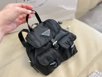 CC HighQuality Ladies Backpack Style Woman Handbag Mini Triangle sign Clutch Crossbody Shoulder Bag Wallet Designer Womens Backpacks