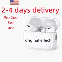 W przypadku AirPods Pro 2 Air Stains Akcesoria 3rd Airpod Bluetooth Earchephone Solid Silikon Protective ANC Apple Futer