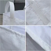 Оптовые мешки с белой тонкой для упаковки камней, цемента, песка и солнц