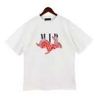 Camiseta diseñadora de hombre camisetas para mujer con patrón de conejo tops estampados hombres casuales camisetas de hip hop camisetas de streetwear