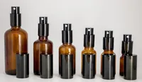 10ml 15ml 20ml 30ml 50ml 100ml Glass Scent Spray Bottles Amber Refillable Bottles with Sprayer Atomizer Brown Glass Perfume Bottle2913538