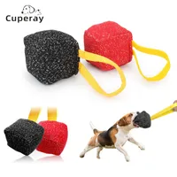 Dog Toys Chews Interactive Ball with Nylon Rope Handle Large s Bite Pillow Training Tugs Pet Resistant Chewing Molar 230113