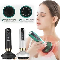Full Body Massager Electric Vacuum Cupping GuaSha Anti Cellulite Beauty Health Scraping Infrared Heated Relaxation Slimming Massage Device 230113