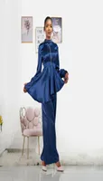 Ethnic Clothing 2021 Spring Muslim Chiffon Abaya Woman Prom Dress Long Sleeve Kimono Women Dubai African Elegant Girls Gowns LSM136095232