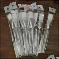 Makeup Brushes New 100Pcs Crystal Home Diy Facial Eye Mask Brush Skin Care Cosmetic Beauty Tool Drop Delivery 202 Dhcej
