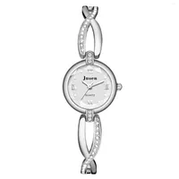 Wristwatches College Style Small Fine Bracelet Watch Fashion Diamond Student Montre Femme Luxe De Marque For Women