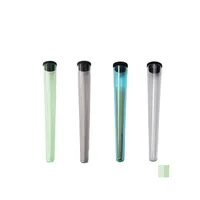 Otros accesorios para fumar pl￡stico al por mayor de pl￡stico King Tubo Doob Doob Tube 115 mm Vial Vial impermeable Papel de olor a prueba de oleaje DHVML
