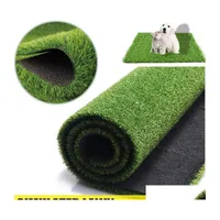 Carpets 50x50cm 50x100cm Grass artificiels Tapis de gazon synthétique Perfect pour le paysage extérieur intérieur