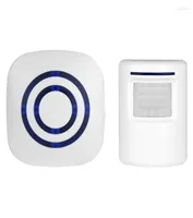Other Door Hardware 38 Music Plugin Split Doorbell EUUS Plug Automatic Wireless Welcome Body Bell With PIR Sensor Infrared Detec6157844