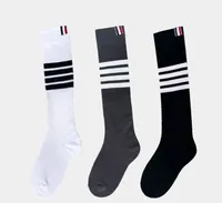 Çorap iç çamaşırı tasarımcısı thom lüks erkek kadın kahverengi pamuk çorap klasik mektup rahat moda hareket stoklama A1